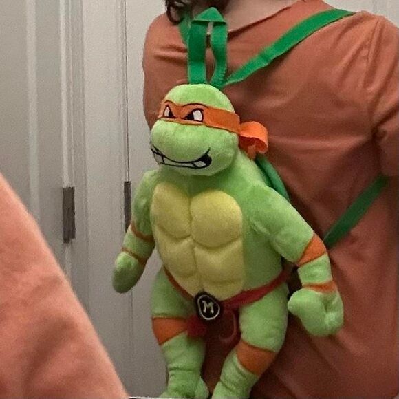 2011 Teenage Mutant Ninja Turtles TMNT Backpack Viacom - Picture 8 of 8